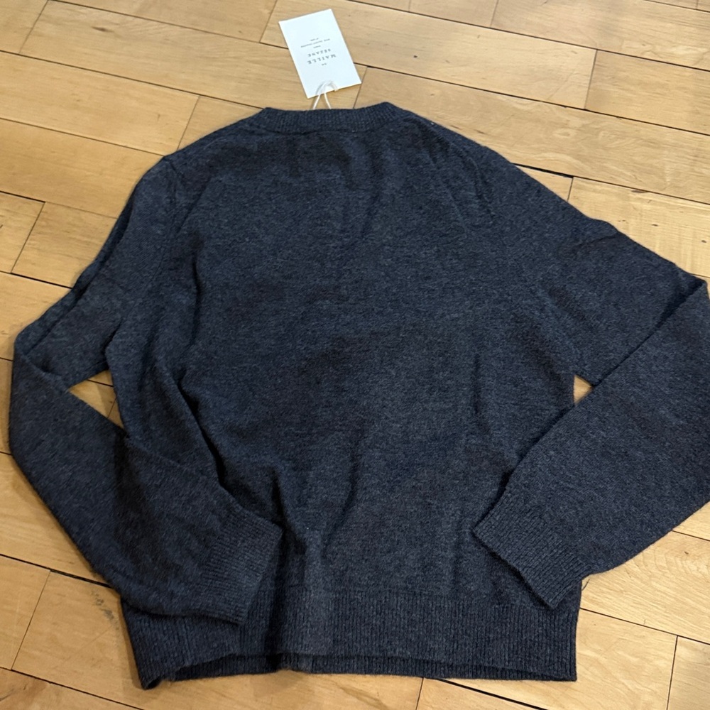 NWT Sezane Lisa Cardigan Charcoal Grey S - Picture 6 of 14